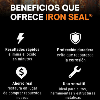 Iron Seal Reparacion - Elimina y previene el óxido 🔥