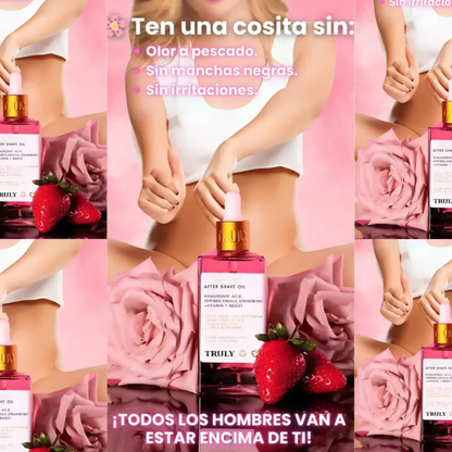 Elimina manchas con Truly Aceite Intimo Beauty Post Afeitado