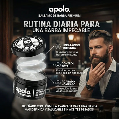 Bálsamo para Crecimiento de Barba Ultra Potente con Minoxidil 20% | 100mL 🔥